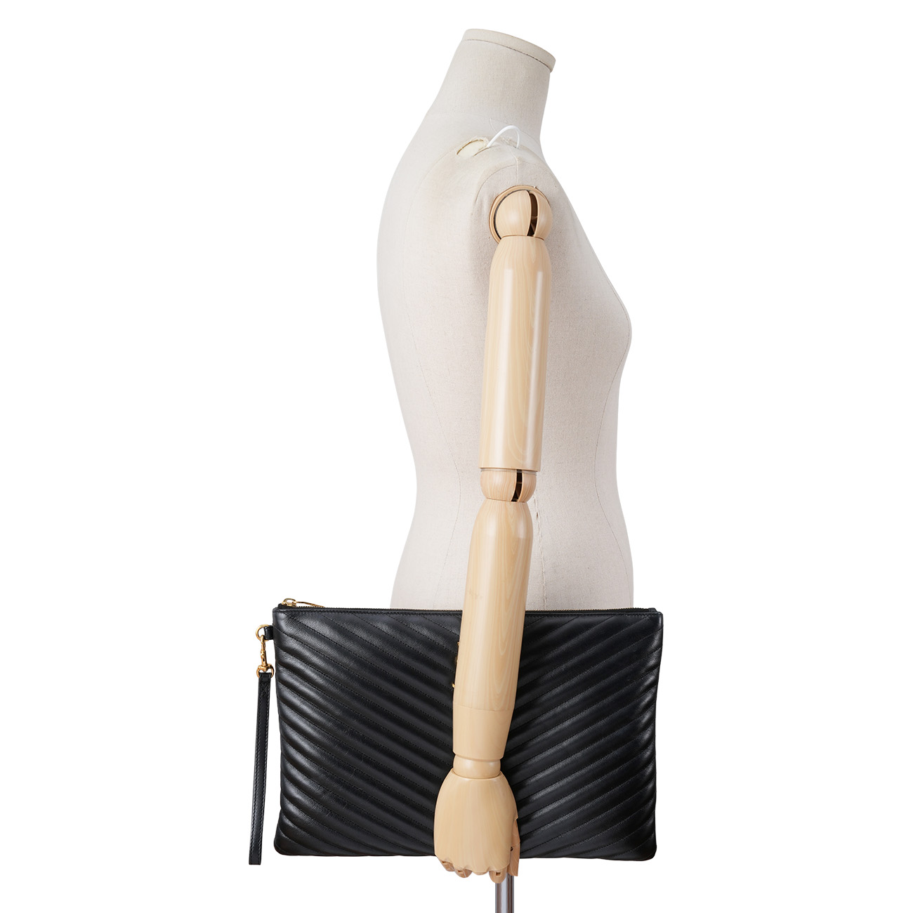 YVES SAINT LAURENT(USED)생로랑 440222 모노그램 클러치 라지